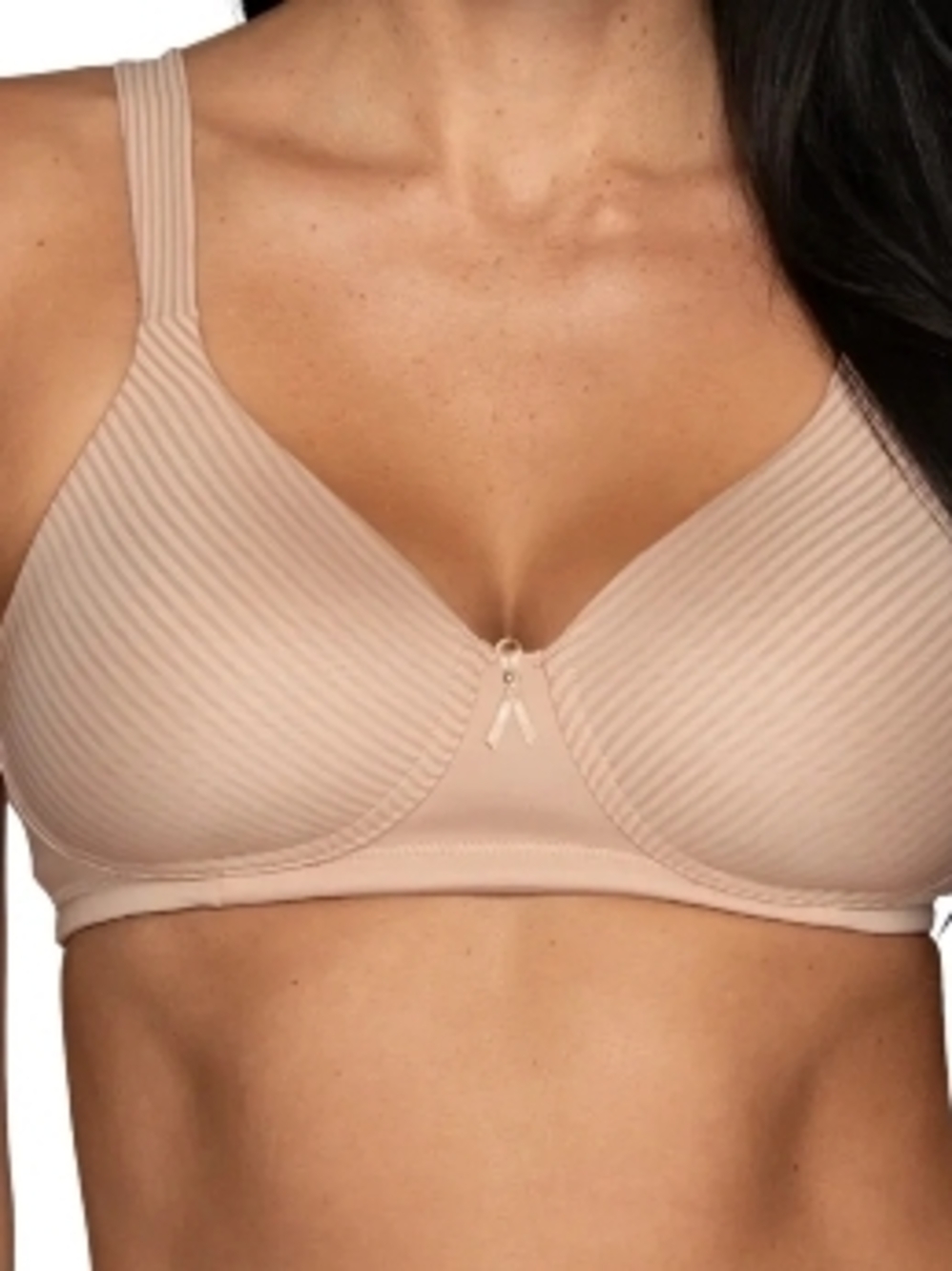 Vanity Fair Radiant Beige Wireless T-Shirt Bra Full Coverage 36D